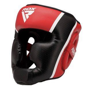 Боксерський шолом RDX AURA PLUS T-17 Red/Black S HGR-T17RB-S+ фото
