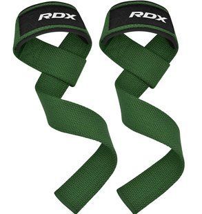 Лямки для тяги RDX W1 Gym Single Strap Army Green Plus WAN-W1AG+ фото