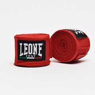 Бинти для боксу Leone AB705 Red 4.5m AB705_Red_450 фото