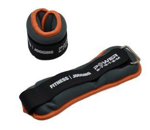 Обважнювачі-манжети для ніг та рук Power System PS-4045 Ankle Weights (2шт.*0.5 kg) (пара) PS-4045_Grey фото