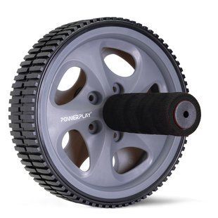 Колесо для преса PowerPlay PP-4345 Exercise Wheel (d16.5cm.) Сіре PP_4345 фото